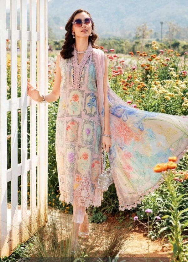 MARIA.B PRINTED LAWN SUIT VOL 1 - Image 3