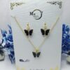 BUTTERFLY NECKLACE EARING SET - Image 5